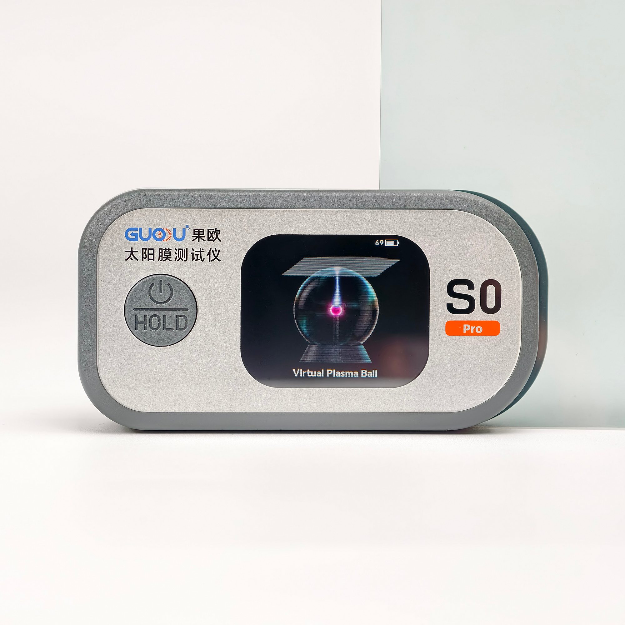 GUOOU S0 Pro Portable Solar Film Tester Electronic Auto Meters with Precision Auto Meter with Built-in Electronic Plasma Ball