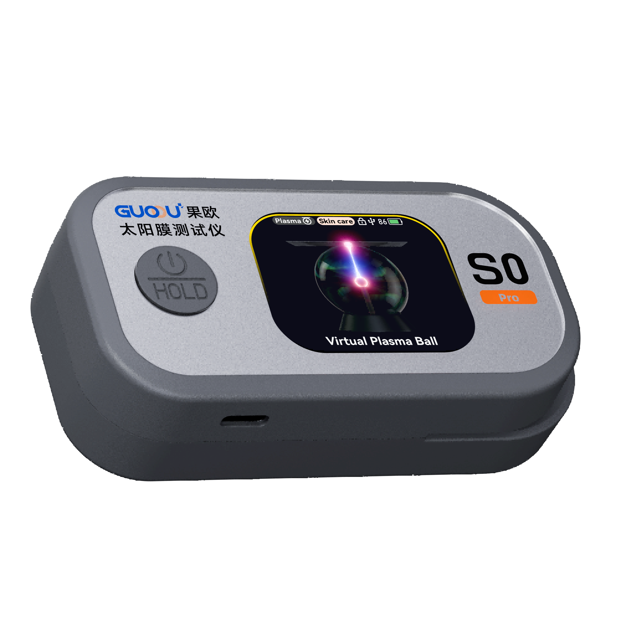 GUOOU S0 Pro Portable Solar Film Tester Electronic Auto Meters with Precision Auto Meter with Built-in Electronic Plasma Ball