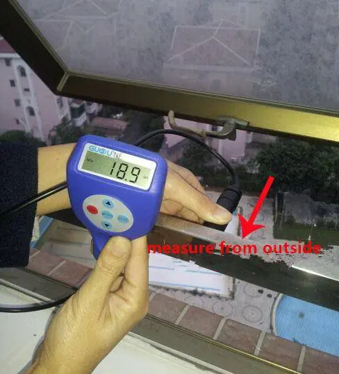 Paint Coating Thickness tester Gauge meter ( wall paper . pain ,plastic )