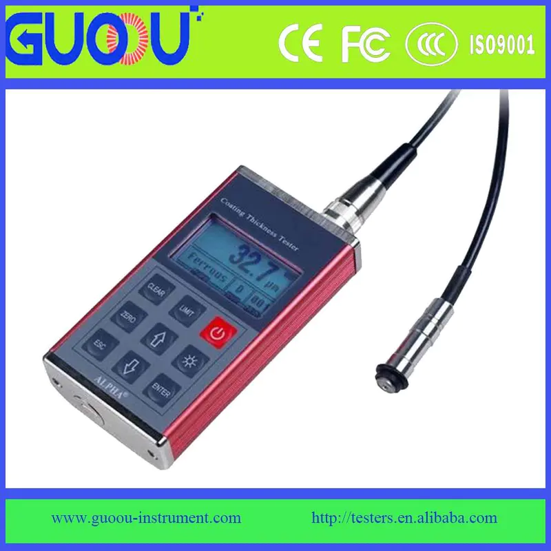 GuoOu GTS980 Magnetic or Non-magnetic Coating thickness gauge